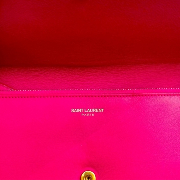 Authentic YSL classic Y wallet - Picture 5 of 12